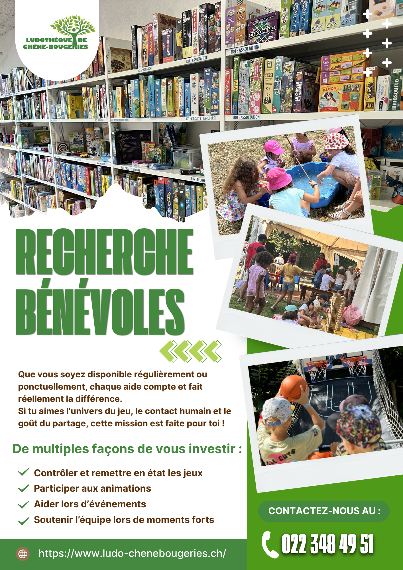 Recherche Bénévoles