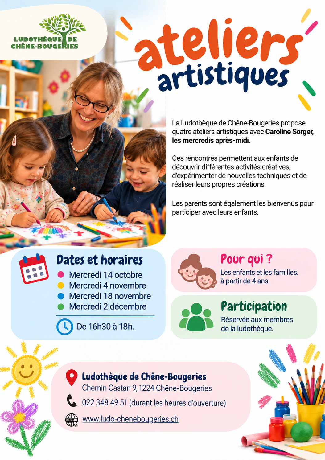 Ateliers artistiques